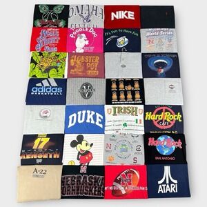 Vintage T Shirt Lot 28pc 80s 90s Y2K Single Stitch Nike Harley Disney L XL M